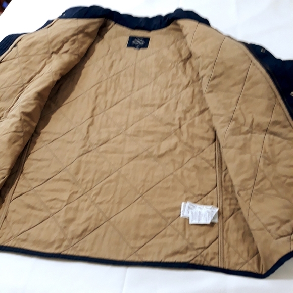 J.Crew Authentic Outewear New York Quilted Blue Jacket Lightweight Size XL - Picture 5 of 12